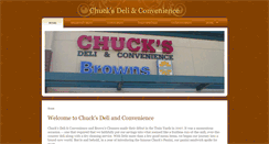Desktop Screenshot of chucksdeli.ca