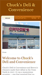 Mobile Screenshot of chucksdeli.ca